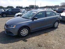 Salvage cars for sale from Copart East Granby, CT: 2015 Volkswagen Jetta Base