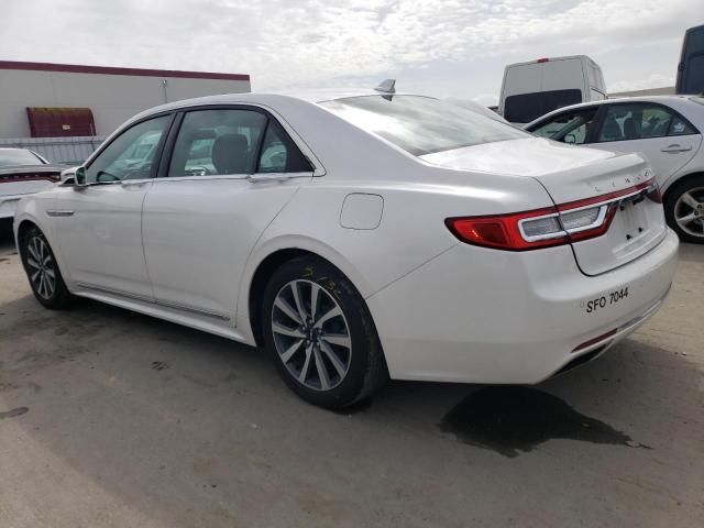 2018 Lincoln Continental Premiere