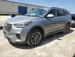 Salvage cars for sale at Haslet, TX auction: 2017 Hyundai Santa FE SE