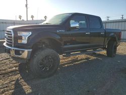 Salvage trucks for sale at Mercedes, TX auction: 2016 Ford F150 Supercrew