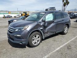 Salvage cars for sale from Copart Van Nuys, CA: 2018 Honda Pilot LX