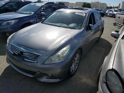 Salvage cars for sale at Martinez, CA auction: 2013 Infiniti G37 Base
