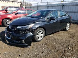 Salvage cars for sale at New Britain, CT auction: 2016 Chevrolet Cruze LT