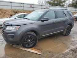 Salvage cars for sale at Davison, MI auction: 2018 Ford Explorer XLT