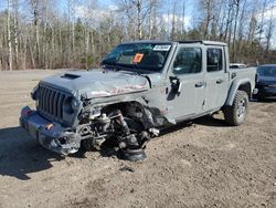 Salvage cars for sale at Bowmanville, ON auction: 2021 Jeep Gladiator Mojave