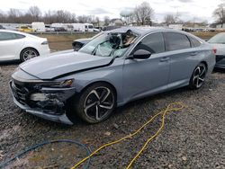 Salvage cars for sale from Copart Hillsborough, NJ: 2022 Honda Accord Sport SE