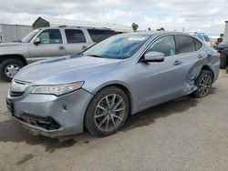Salvage cars for sale from Copart Fresno, CA: 2015 Acura TLX Tech