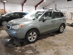 Salvage cars for sale at Center Rutland, VT auction: 2014 Subaru Forester 2.5I Premium