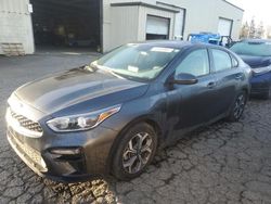 Salvage cars for sale from Copart Woodburn, OR: 2019 KIA Forte FE
