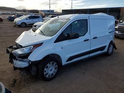 Salvage cars for sale at Colorado Springs, CO auction: 2022 Ford Transit Connect XLT