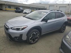 Salvage cars for sale from Copart Martinez, CA: 2021 Subaru Crosstrek Limited