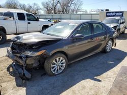 Salvage cars for sale from Copart Wichita, KS: 2018 Toyota Camry L