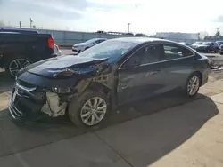 Salvage cars for sale at Dyer, IN auction: 2019 Chevrolet Malibu LT