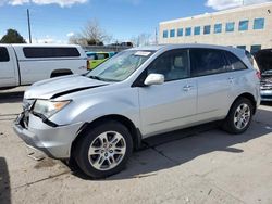 Salvage cars for sale at Littleton, CO auction: 2009 Acura MDX Technology