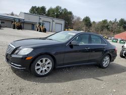 Salvage cars for sale from Copart Mendon, MA: 2013 Mercedes-Benz E 350 4matic