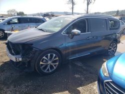 Salvage cars for sale from Copart San Martin, CA: 2018 Chrysler Pacifica Limited