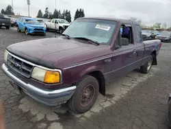 Salvage cars for sale at Woodburn, OR auction: 1994 Ford Ranger Super Cab