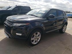 Salvage cars for sale at Grand Prairie, TX auction: 2015 Land Rover Range Rover Evoque Pure Premium