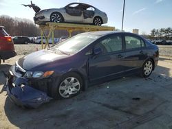 Honda Civic salvage cars for sale: 2008 Honda Civic LX