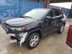 Salvage cars for sale at Riverview, FL auction: 2023 Jeep Compass Latitude