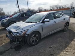 Salvage cars for sale from Copart Columbus, OH: 2021 Nissan Sentra SV