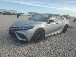 Salvage cars for sale at New Braunfels, TX auction: 2022 Toyota Camry Night Shade