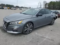 Salvage cars for sale at Dunn, NC auction: 2021 Nissan Altima SR