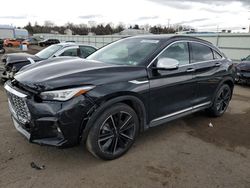 Salvage cars for sale at Pennsburg, PA auction: 2022 Infiniti QX55 Essential