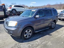 Salvage cars for sale at Grantville, PA auction: 2014 Honda Pilot EXL