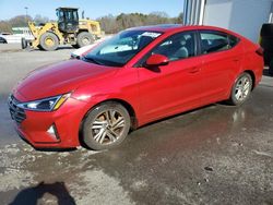 Salvage cars for sale at Assonet, MA auction: 2020 Hyundai Elantra SEL