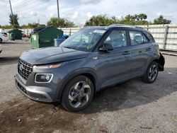 Salvage cars for sale at Miami, FL auction: 2023 Hyundai Venue SEL