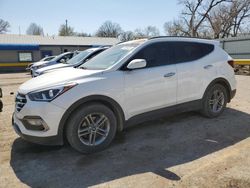 Salvage cars for sale at Wichita, KS auction: 2017 Hyundai Santa FE Sport