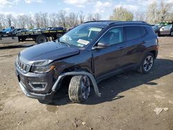 Jeep salvage cars for sale: 2020 Jeep Compass Limited