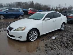 Salvage cars for sale from Copart Chalfont, PA: 2009 Lexus IS 250