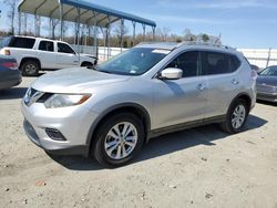 Salvage cars for sale from Copart Spartanburg, SC: 2015 Nissan Rogue S