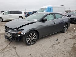 Salvage cars for sale at Indianapolis, IN auction: 2019 Nissan Maxima S