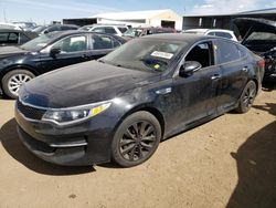 Salvage cars for sale at Brighton, CO auction: 2018 KIA Optima LX