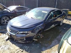 Salvage cars for sale from Copart Waldorf, MD: 2017 Chevrolet Impala Premier