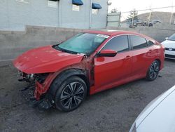 Salvage cars for sale at Albuquerque, NM auction: 2017 Honda Civic EXL