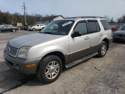 Salvage cars for sale from Copart York Haven, PA: 2004 Mercury Mountaineer