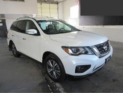 Nissan Pathfinder salvage cars for sale: 2018 Nissan Pathfinder S