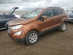 Salvage cars for sale from Copart San Martin, CA: 2018 Ford Ecosport SE