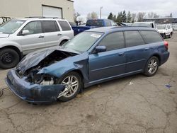 Salvage cars for sale from Copart Woodburn, OR: 2005 Subaru Legacy 2.5I