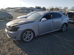 Salvage cars for sale from Copart Sacramento, CA: 2007 Lexus IS 250
