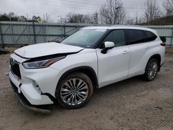 Toyota Highlander salvage cars for sale: 2023 Toyota Highlander Hybrid Limited