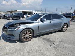 Salvage cars for sale from Copart Sun Valley, CA: 2018 Volvo S90 T6 Momentum