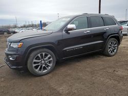 Jeep salvage cars for sale: 2018 Jeep Grand Cherokee Overland