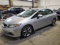 Honda salvage cars for sale: 2015 Honda Civic LX