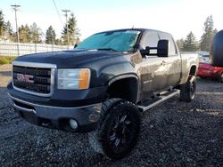 Salvage cars for sale from Copart Graham, WA: 2011 GMC Sierra K2500 SLT