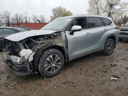 Salvage cars for sale from Copart Baltimore, MD: 2020 Toyota Highlander Hybrid XLE